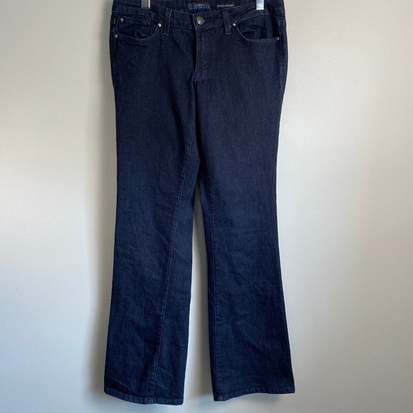 Jessica Simpson Women's Dark Wash Rockin' Curvy Boot Jeans Size 30‎ Low Rise - Picture 1 of 11